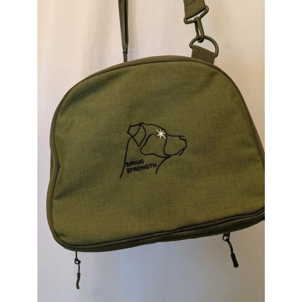 Sirius Strength Olive Green Tactical Duffel Bag Gym Travel Luggage w MOLLE NEW